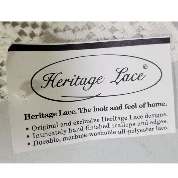 Heritage Lace Table Runner 14 x 80 NWT Home Decor NWT - Picture 6 of 6